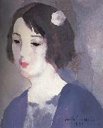 Marie Laurencin Portrait of Mrs Aitato oil on canvas